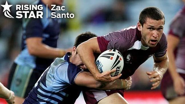 Zac Santo Rising Star Zac Santo hopes to emulate the feats of his