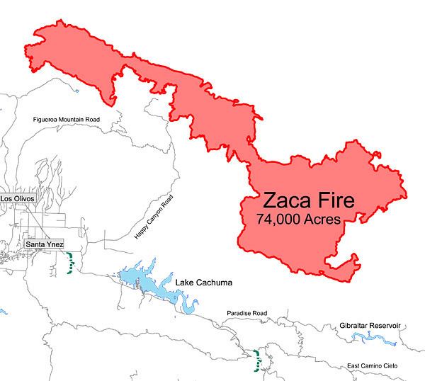 Zaca Fire Zaca Fire Update