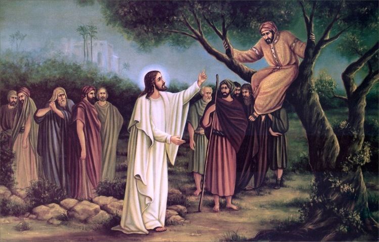 Zacchaeus Brinker Jesus and Zacchaeus Coming Home