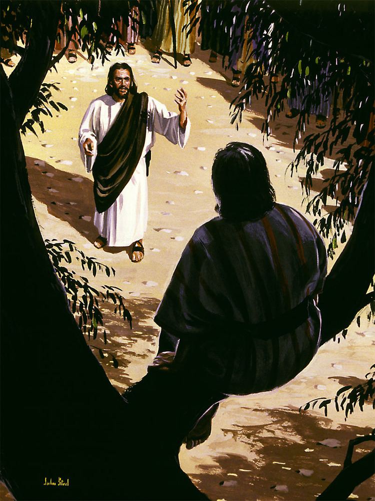 Zacchaeus Zacchaeus Meets Jesus Lessons Tes Teach