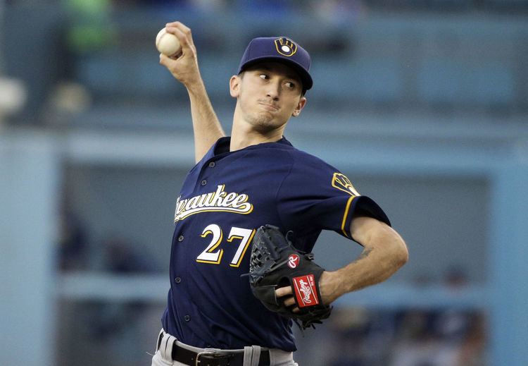 Zach Davies Brewers Small in stature Zach Davies coming up big on the mound