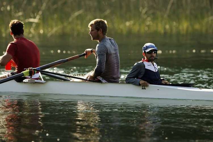 Zachary Vlahos Steering toward gold is a coxswains fine art SFGate