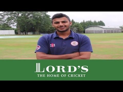 Zafir Patel MCCU bowler Zafir Patel MCCLords YouTube