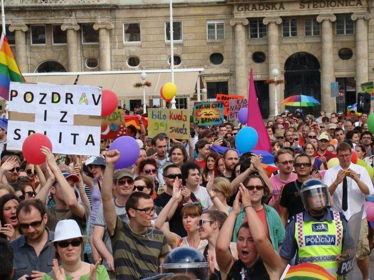Zagreb Pride Zagreb Pride 2016 Cijelo hrvatsko drutvo trebalo bi se osjeati