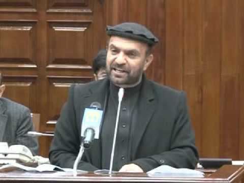 Zahir Qadir Haji Abdul Zahir Qadeer Speech on 25112015 About Nangarhar