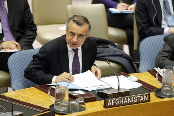 Zahir Tanin Ambassador Tanin Afghanistan Mission to the UN in New York