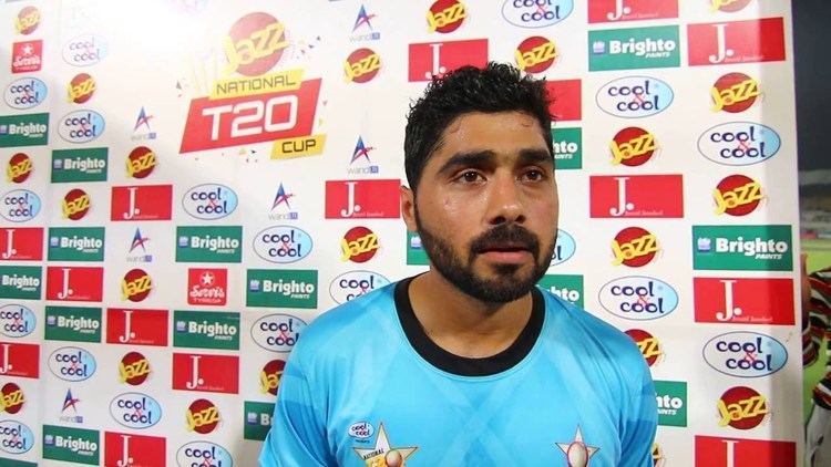 Zain Abbas (cricketer, born 1991) National T20 Cup 2016 Exclusive Interview Zain Abbas at Multan