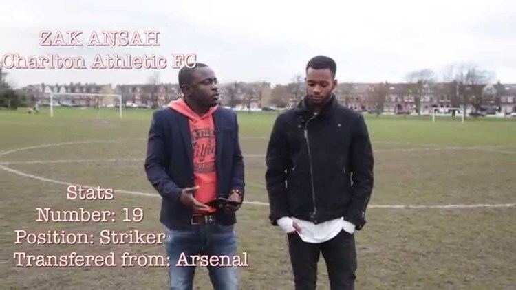 Zak Ansah Footballer Zak Ansah talks Charlton player interview for the Keep