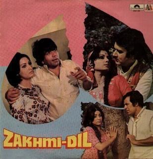 Zakhmi Dil (1981 film) movie poster