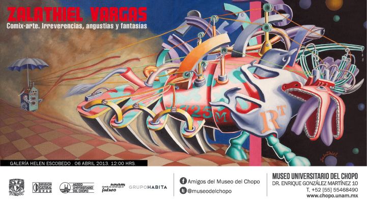 Zalathiel Vargas Muestra retrospectiva de Zalathiel Vargas Eclectic MX