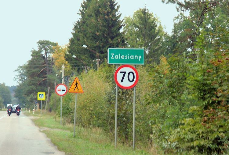 Zalesiany, Podlaskie Voivodeship