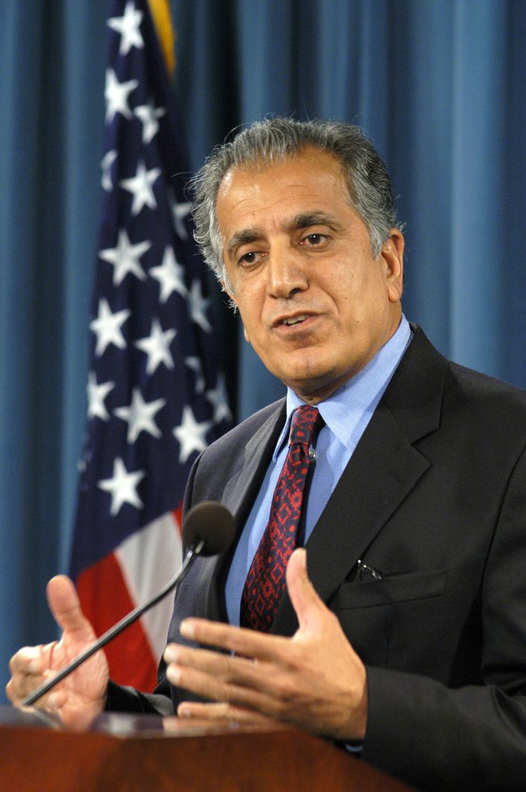 Zalmay Khalilzad Former US Ambassador in Iraq Zalmay Khalilzad Suspected of