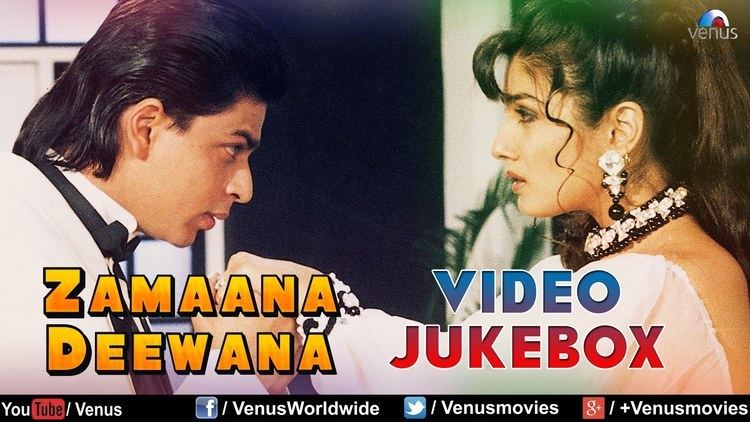 Zamaana Deewana Zamaana Deewanaquot Video Jukebox Shahrukh Khan Raveena Tandon