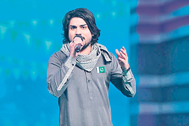 Zamad Baig Top four notes of Pakistan Idol TNS The News on Sunday