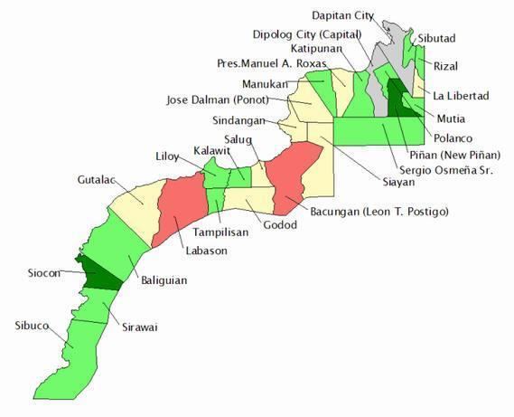 Zamboanga del Norte in the past, History of Zamboanga del Norte