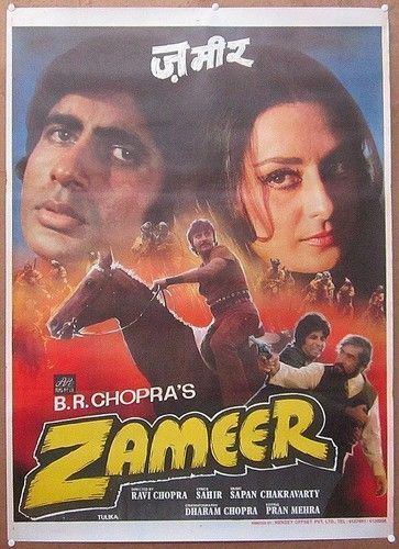 Zameer (1975 film) Zameer 1975 Amitabh Bachchan Bollywood Posters Pinterest