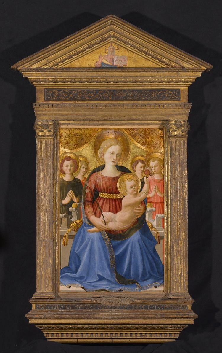 Zanobi Strozzi FileZanobi Strozzi Virgin and Child with Four Angels and the