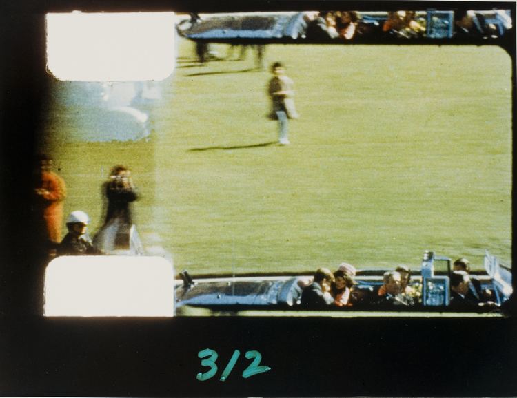 Zapruder film Stills from Zapruder film of JFK Assassination Fans in a Flashbulb