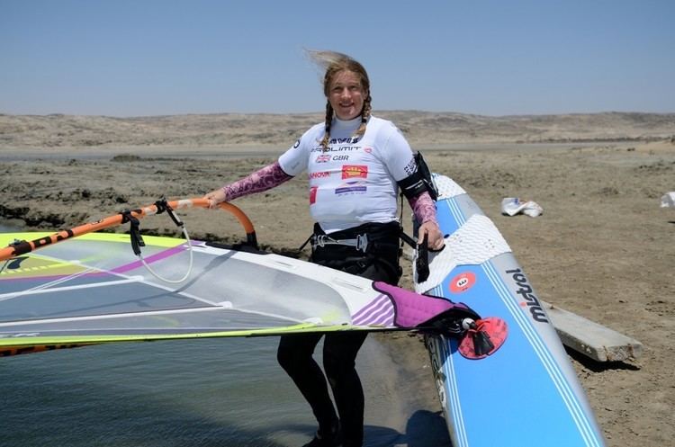 Zara Davis Zara Davis Breaks Windsurfing Record LuderitzSpeed