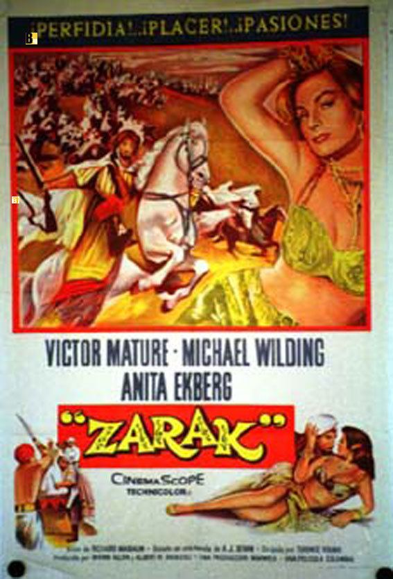 Zarak ZARAK MOVIE POSTER ZARAK MOVIE POSTER