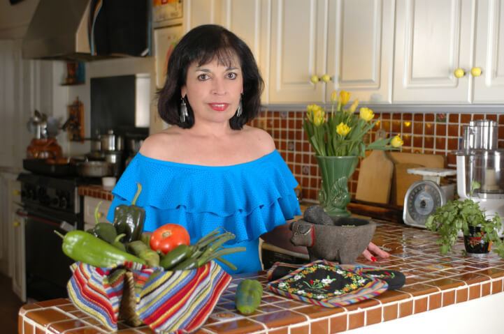 Zarela Martinez Zarela Martinez of Zarelas Cuisine Techniques Recipes