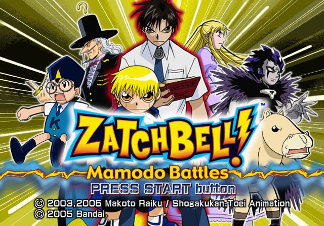 Zatch Bell! Mamodo Battles Zatch Bell Mamodo Battles USA ISO lt PS2 ISOs Emuparadise