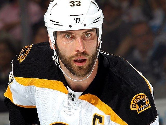 Boston Bruins defender and captain Zdeno Chara of Slovakia gets in some  warm-up time before the start against the Calgary Flames on October 19,  2006 at the TD Banknorth Garden in Boston. (