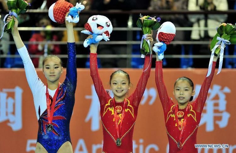 Zeng Siqi Zeng Siqi wins title of womens all around at Artistic Gymnastics