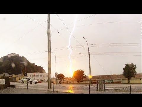 Zephyrometer Lightning Strikes Wellington Zephyrometer original YouTube