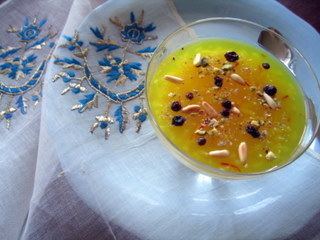 Zerde Binnur39s Turkish Cookbook Saffron Pudding