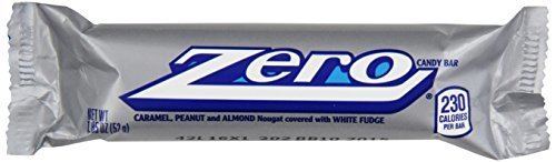ZERO bar Amazoncom ZERO Candy Bar 185Ounce Packages Pack of 24