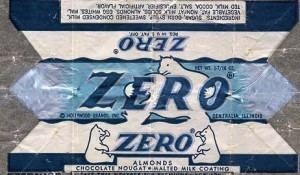 ZERO bar Not less than Zero The History of Zero Candy Bars
