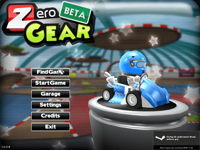 Zero Gear Zero Gear get a beta Steam key Steam Unpowered