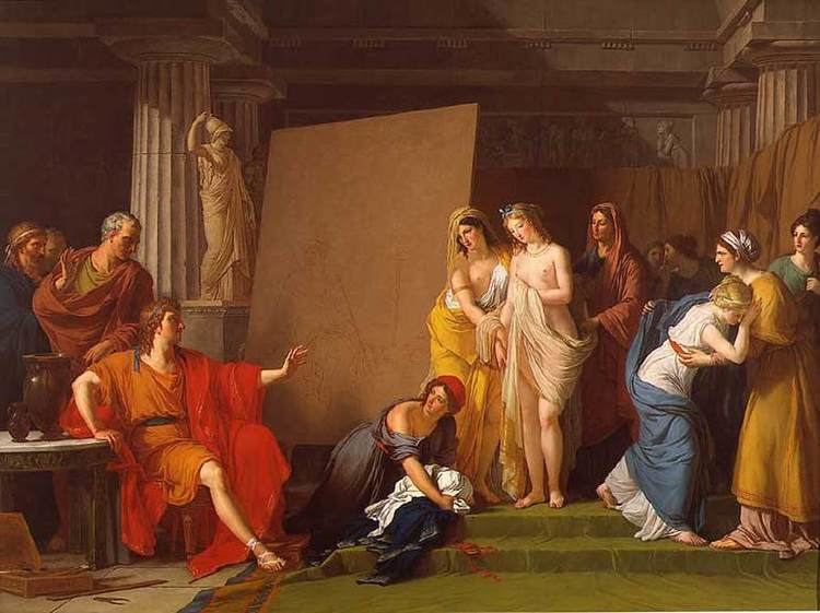 Zeuxis Zeuxis Choosing his Models for the Image of Helen from