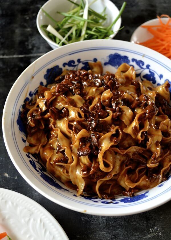 Zhajiangmian Beijing Fried Sauce Noodles Zha Jiang Mian The Woks of Life