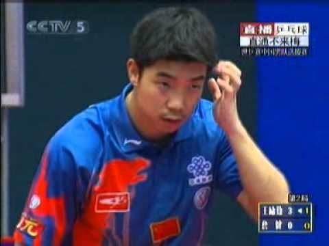 Zhan Jian Chinese Men39s Trial for 2006 WTTTC Zhan Jian vs Wang Liqin