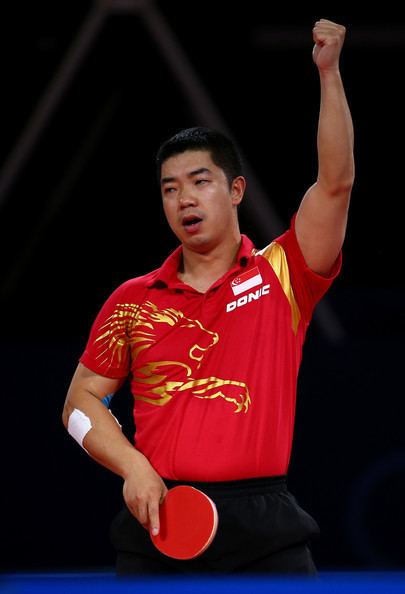 Zhan Jian Jian Zhan Photos 20th Commonwealth Games Table Tennis