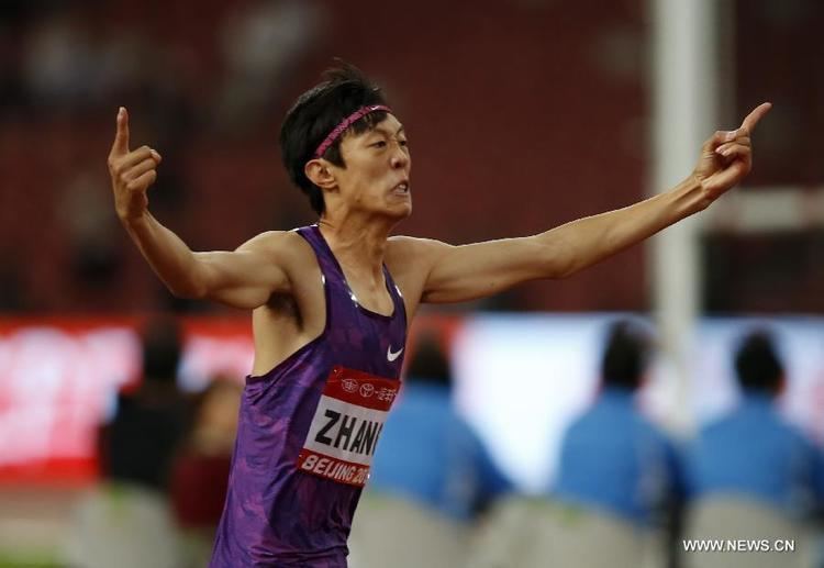 Zhang Guowei (high jumper) Highlights of IAAF World Challenge Xinhua Englishnewscn