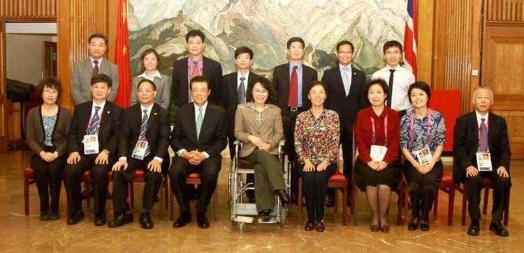 Zhang Haidi Ambassador Liu Xiaoming Meets with Zhang Haidi