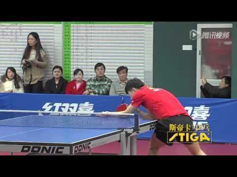Zhang Ji (Derong) WTTC 2016 China Trials Zhang Ji Ke vs Ma Long YouTube