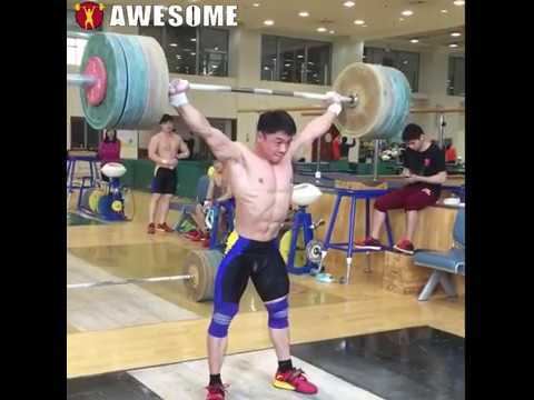 Zhang Jie (weightlifter) Zhang Jie62kg snatch 145kg YouTube
