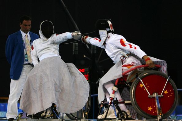 Zhang Lei (fencer) Zhang Lei Photos Photos Paralympics Day 9 Wheelchair Fencing