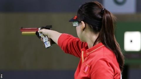 Zhang Mengxue Rio Olympics 2016 Zhang Mengxue wins women39s 10m air pistol gold