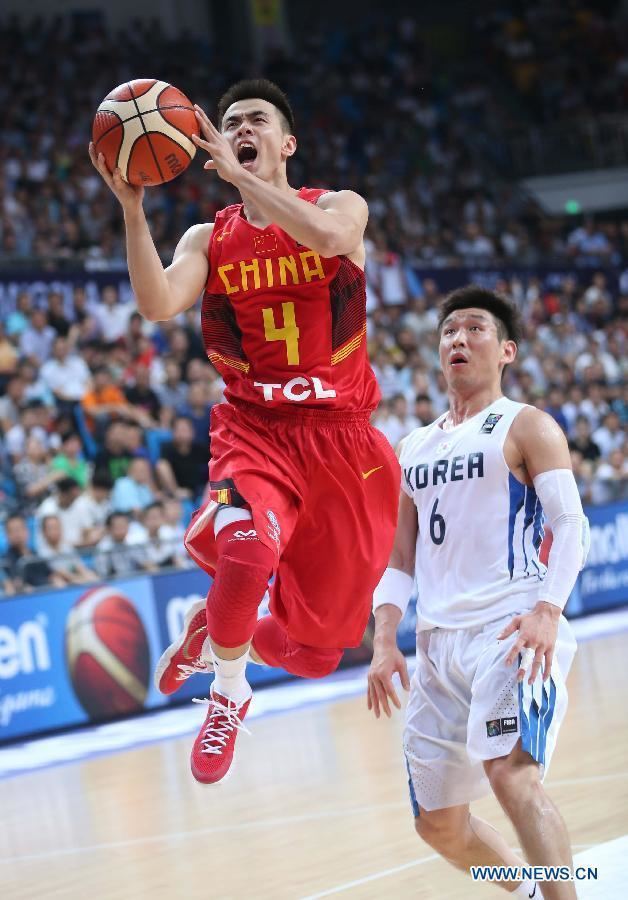 Zhao Jiwei China beats S Korea 7673 at FIBA Asia Championship Xinhua