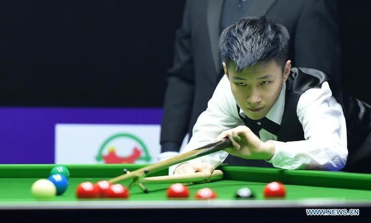 Zhao Xintong Zhao Xintong loses to Higgins 26 at World Snooker Intl