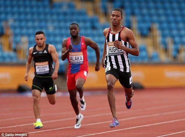Zharnel Hughes Zharnel Hughes off to a flyer as new Usain Bolt canters to 200m