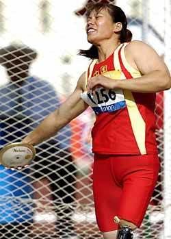 Zheng Baozhu Zheng Baozhu Two Paralympic Gold Medals Winner Looks to 2008 All