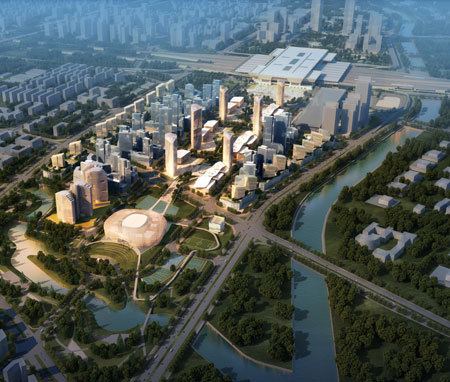 Zhengdong New Area Zhengdong Transit Hub Masterplan BDPcom