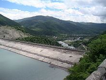 Zhinvali Dam httpsuploadwikimediaorgwikipediacommonsthu