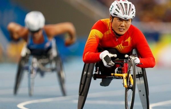 Zhou Hongzhuan Chinas Zhou Hongzhuan breaks world record wins gold at Rio Paralympics